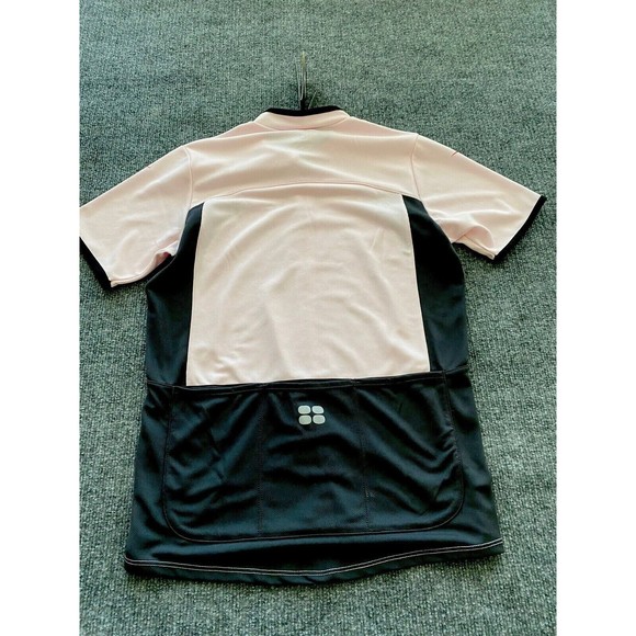 Nike Team Jersey Womens Large Pink Gray NWT Cycling Bike JERSEY Zip Short Sleeve - Picture 2 of 12